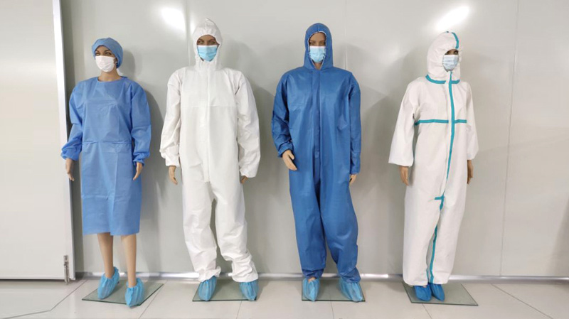 Disposable Protective work clothes:Disposable workwear protective clothing jacket